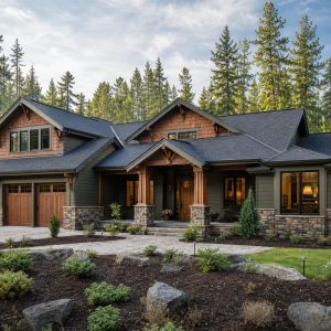 $510,900 Entertaining Kitchen custom Craftsman home: 2,848-Sq.-Ft. Custom Home Concept