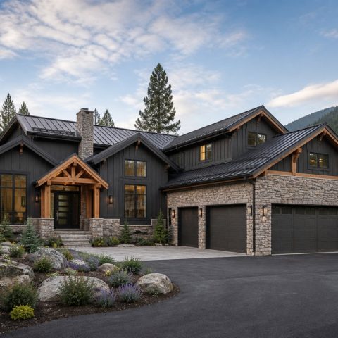 $530,900 Aging-in-Place Suite mountain-modern custom home: 2,944-Sq.-Ft. Custom Home Concept