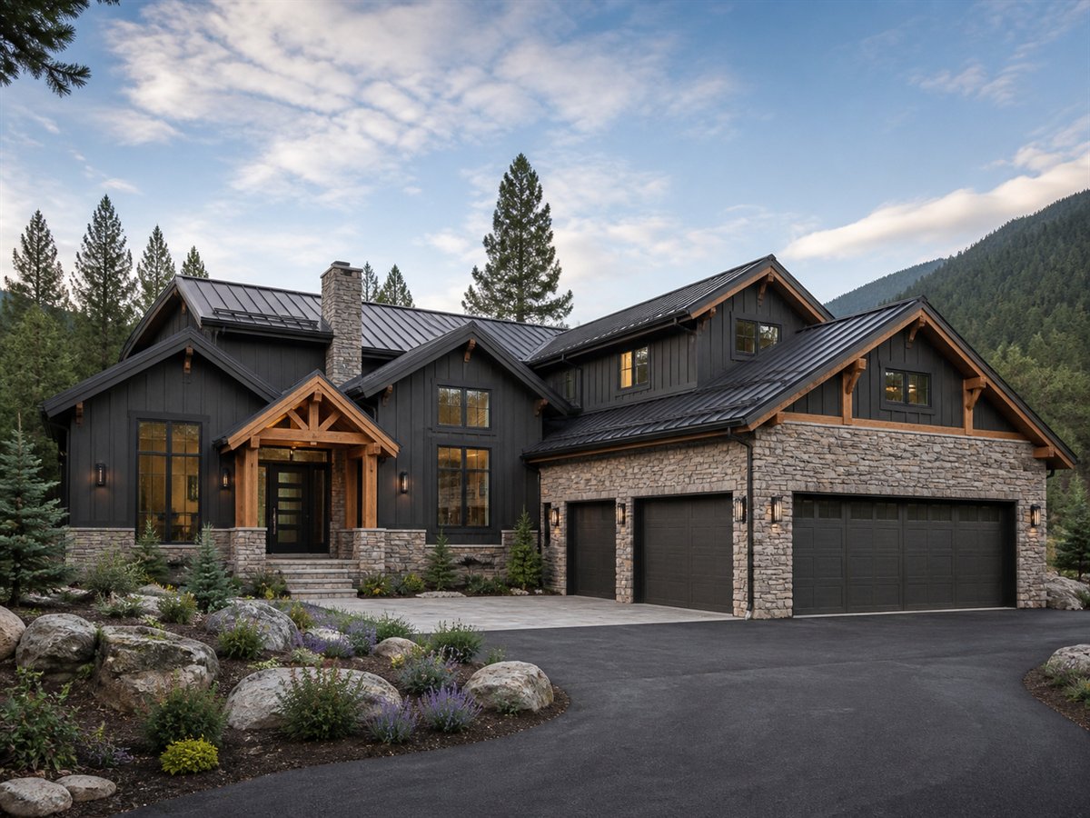 Summit Glass House Aging-in-Place Suite 2944, conceptual 2944-square-foot mountain-modern custom home with a $530,900 construction target
