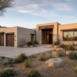 $540,900 Private Guest Suite desert-modern courtyard home: 2,992-Sq.-Ft. Custom Home Concept