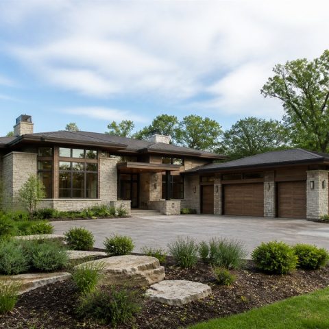 $545,900 High-Performance Envelope Prairie-inspired custom estate: 3,016-Sq.-Ft. Custom Home Concept