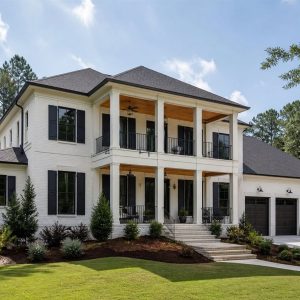 $565,900 Executive Home Office Southern-inspired custom home: 3,101-Sq.-Ft. Custom Home Concept