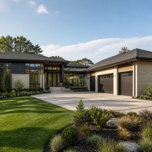 $575,900 Collector Garage modern barn custom home: 3,149-Sq.-Ft. Custom Home Concept