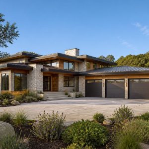 $595,900 High-Performance Envelope organic contemporary custom home: 3,245-Sq.-Ft. Custom Home Concept