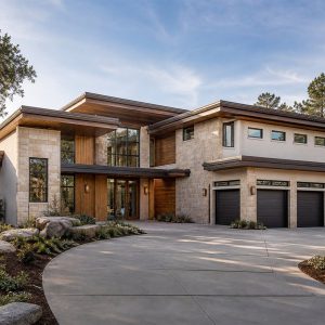 $625,900 Collector Garage California contemporary custom home: 3,378-Sq.-Ft. Custom Home Concept