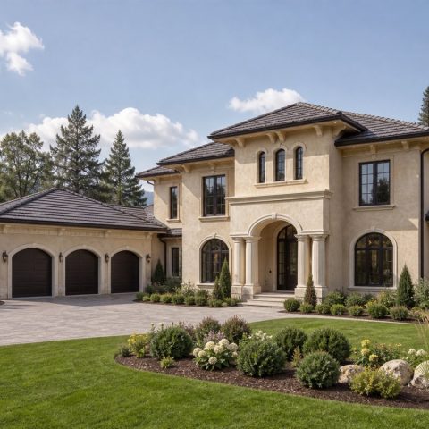 $645,900 High-Performance Envelope Italianate-inspired custom villa: 3,474-Sq.-Ft. Custom Home Concept