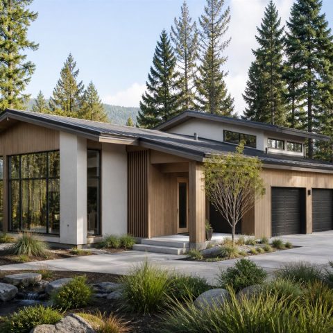 $655,900 Wellness Suite Japandi-inspired luxury home: 3,522-Sq.-Ft. Custom Home Concept