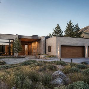 $690,900 Private Guest Suite soft-Brutalist luxury home: 3,679-Sq.-Ft. Custom Home Concept