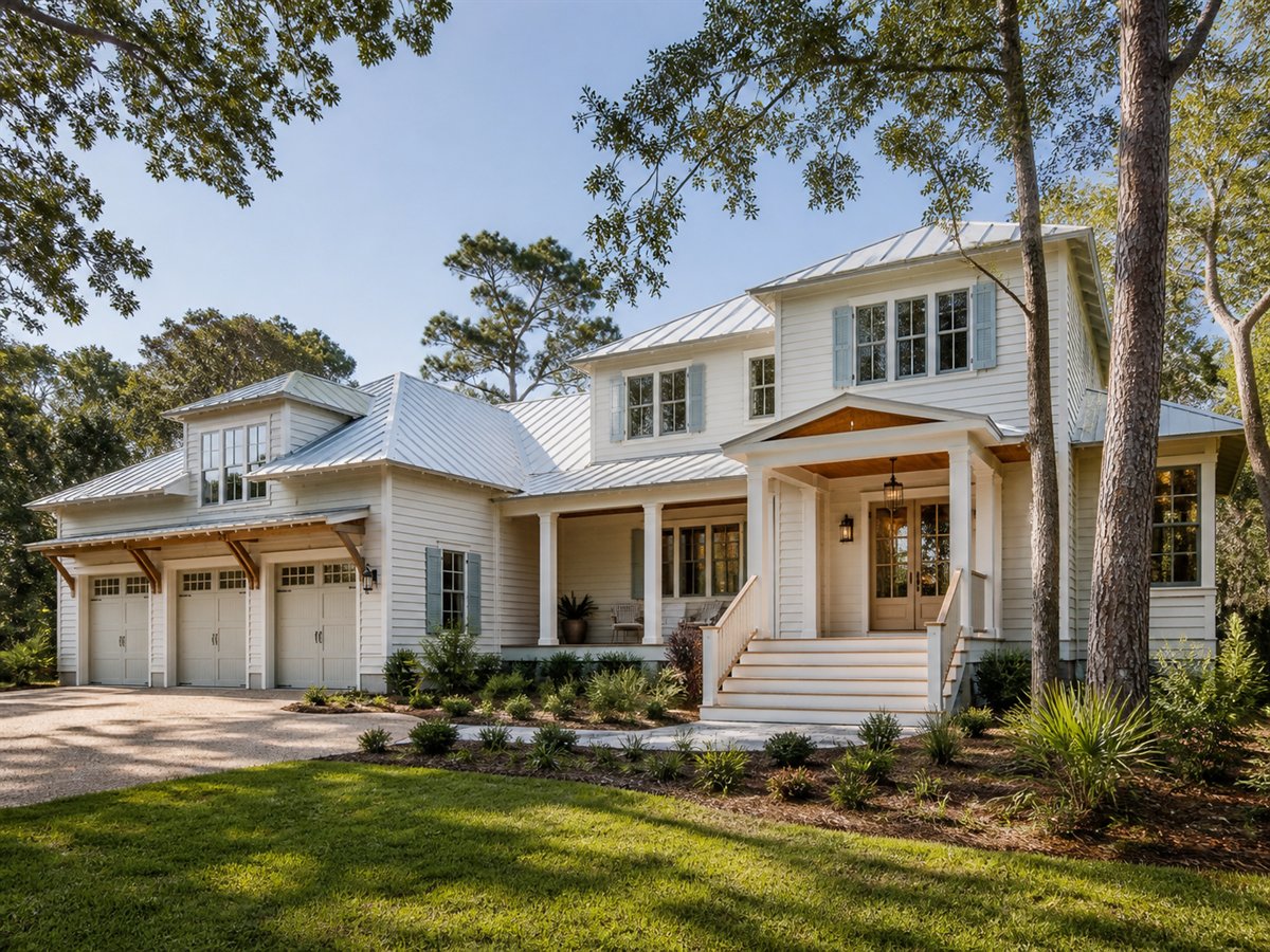 Marshfield House Wellness Suite 3751, conceptual 3751-square-foot Lowcountry custom home with a $705,900 construction target