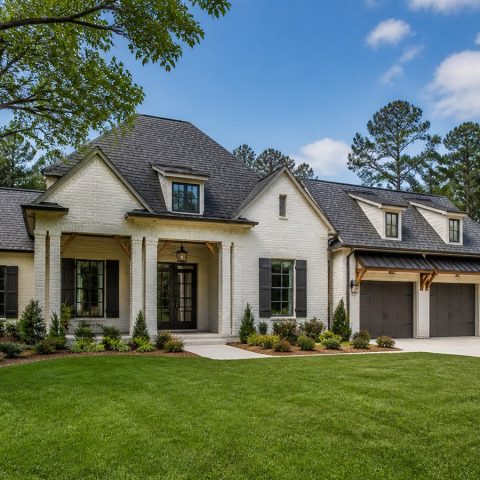 $710,900 Entertaining Kitchen Acadian-inspired custom home: 3,775-Sq.-Ft. Custom Home Concept