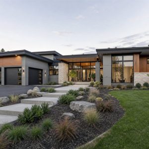$755,900 Wellness Suite contemporary luxury ranch: 3,980-Sq.-Ft. Custom Home Concept