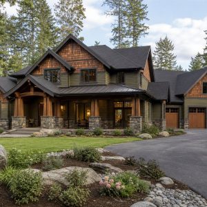 $760,900 Entertaining Kitchen custom Craftsman home: 4,004-Sq.-Ft. Custom Home Concept