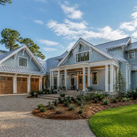 $770,900 Indoor-Outdoor Pavilion coastal luxury retreat: 4,052-Sq.-Ft. Custom Home Concept