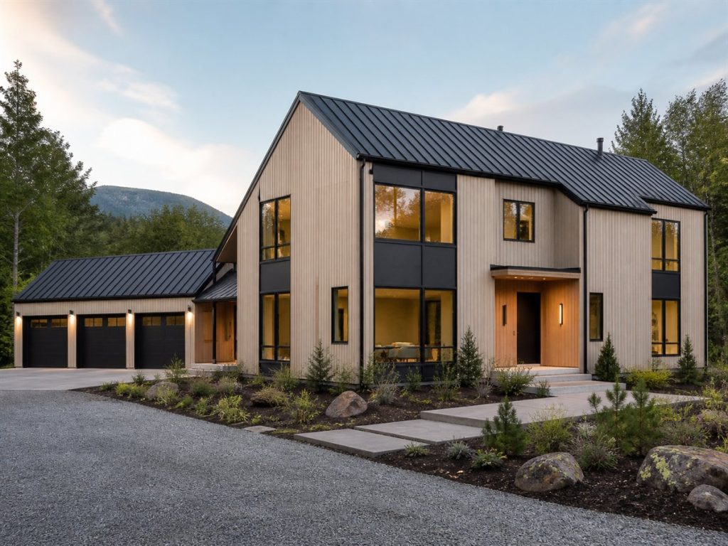 $785,900 View-Lot Retreat Scandinavian-inspired luxury home: 4,113-Sq.-Ft. Custom Home Concept