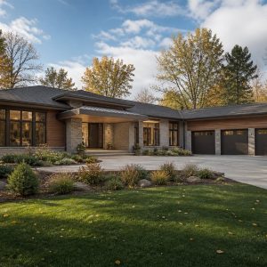 $795,900 High-Performance Envelope Prairie-inspired custom estate: 4,161-Sq.-Ft. Custom Home Concept