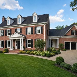 $810,900 Entertaining Kitchen Georgian Colonial custom home: 4,233-Sq.-Ft. Custom Home Concept