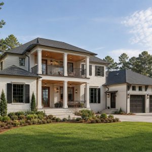 $815,900 Executive Home Office Southern-inspired custom home: 4,257-Sq.-Ft. Custom Home Concept