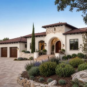 $890,900 Private Guest Suite Spanish-revival custom home: 4,595-Sq.-Ft. Custom Home Concept