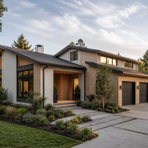 $905,900 Wellness Suite Japandi-inspired luxury home: 4,667-Sq.-Ft. Custom Home Concept