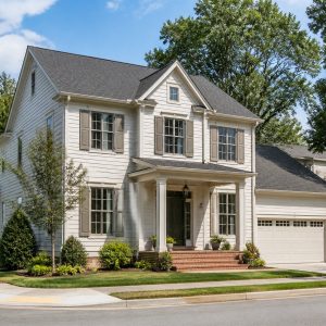 $267,800 Corner-Lot transitional Colonial family home: 1,897-Sq.-Ft. Three-Bedroom Concept