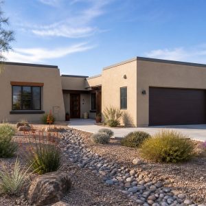 $280,300 Aging-in-Place desert courtyard family home: 1,957-Sq.-Ft. Three-Bedroom Concept