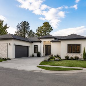 $292,800 Corner-Lot contemporary courtyard family home: 2,010-Sq.-Ft. Three-Bedroom Concept