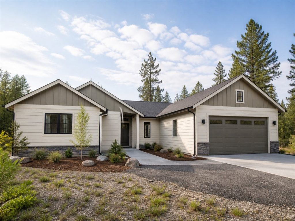 $297,800 Energy-Conscious connected-pavilion family home: 2,034-Sq.-Ft. Three-Bedroom Concept