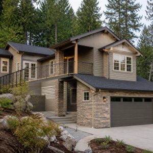 $300,300 Multigenerational Suite stepped hillside family home: 2,046-Sq.-Ft. Three-Bedroom Concept