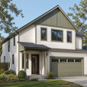 $310,300 Indoor-Outdoor Living narrow-lot two-story family home: 2,087-Sq.-Ft. Three-Bedroom Concept