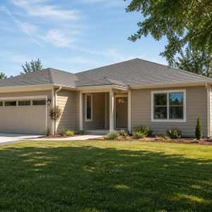 $322,800 Energy-Conscious accessible one-story family ranch: 2,140-Sq.-Ft. Three-Bedroom Concept
