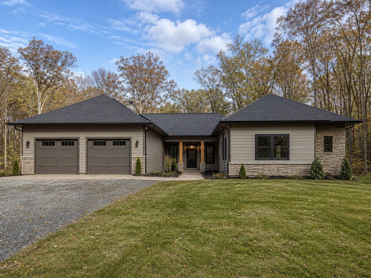 Kindred Wing House Work-From-Home 2164, a conceptual 2164-square-foot multigenerational wing family home with a $327,800 construction target