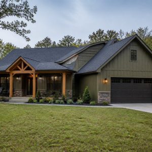 $332,800 Growing-Family mudroom-focused family home: 2,188-Sq.-Ft. Three-Bedroom Concept