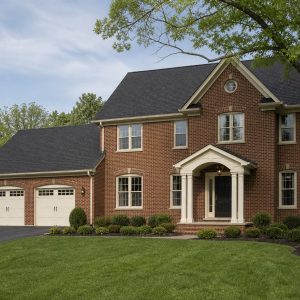 $345,300 Hobby-and-Workshop brick Colonial family home: 2,241-Sq.-Ft. Four-Bedroom Concept