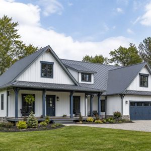 $370,300 Hobby-and-Workshop Great Lakes modern farmhouse: 2,354-Sq.-Ft. Four-Bedroom Concept
