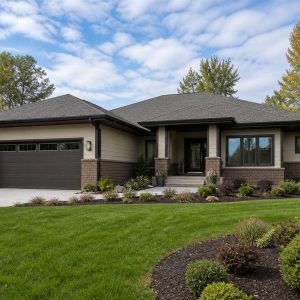 $375,300 Growing-Family Prairie-style family ranch: 2,371-Sq.-Ft. Four-Bedroom Concept