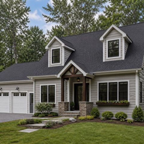 $387,800 Hobby-and-Workshop modern Cape Cod family home: 2,431-Sq.-Ft. Four-Bedroom Concept
