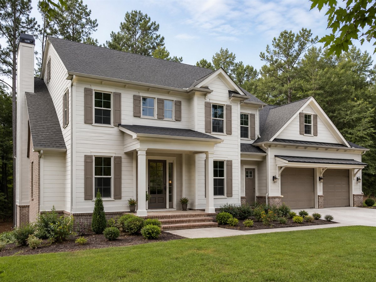 Fairmont Colonial Multigenerational Suite 2448, a conceptual 2448-square-foot transitional Colonial family home with a $392,800 construction target