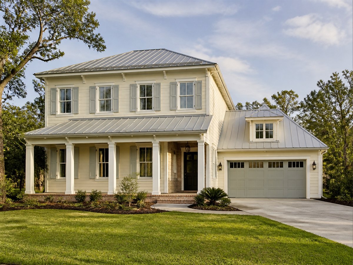 Magnolia Porch House Work-From-Home 2460, a conceptual 2460-square-foot Southern porch family home with a $395,300 construction target