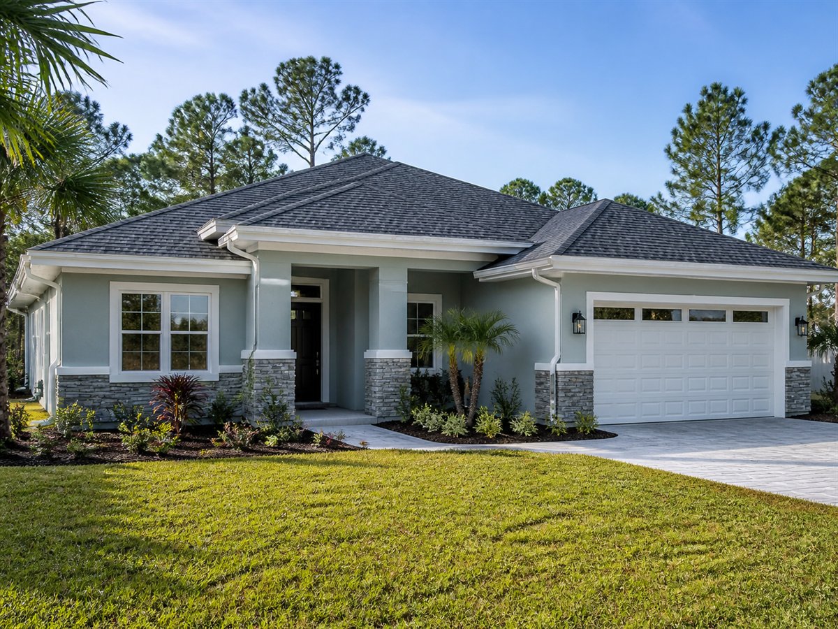 Palm Breeze Ranch Split-Bedroom 2513, a conceptual 2513-square-foot Florida-region ranch home with a $407,800 construction target