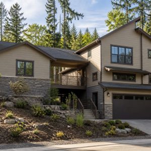 $425,300 Growing-Family stepped hillside family home: 2,590-Sq.-Ft. Four-Bedroom Concept