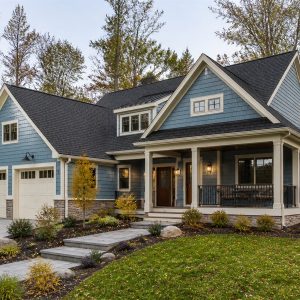 $427,800 Indoor-Outdoor Living Great Lakes-region family cottage: 2,602-Sq.-Ft. Four-Bedroom Concept