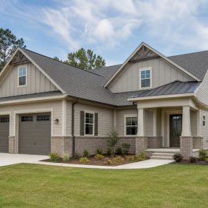 $437,800 Hobby-and-Workshop corner-lot side-entry family home: 2,650-Sq.-Ft. Four-Bedroom Concept