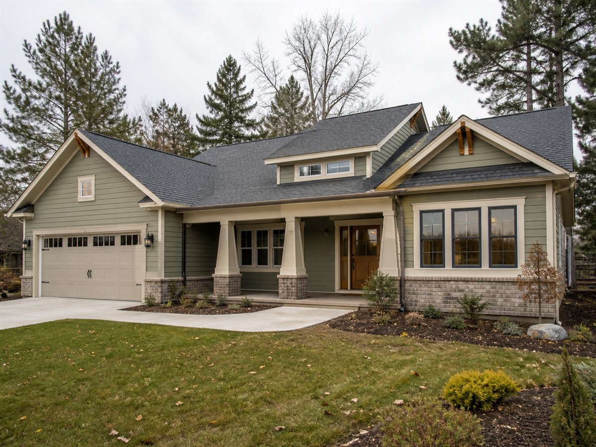 Forever Bungalow Growing-Family 2703, a conceptual 2703-square-foot aging-in-place family bungalow with a $450,300 construction target