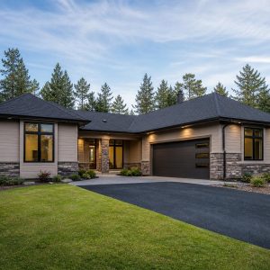 $452,800 Indoor-Outdoor Living multigenerational wing family home: 2,715-Sq.-Ft. Four-Bedroom Concept