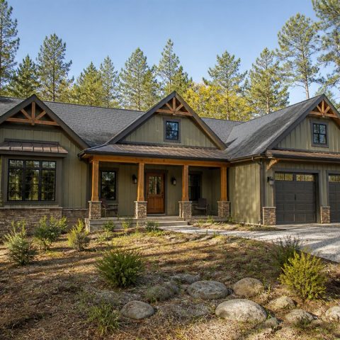 $457,800 Split-Bedroom mudroom-focused family home: 2,739-Sq.-Ft. Four-Bedroom Concept