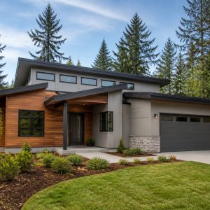 $465,300 Energy-Conscious clerestory contemporary family home: 2,768-Sq.-Ft. Four-Bedroom Concept