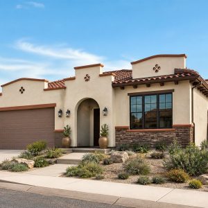 $487,800 Hobby-and-Workshop Mission-revival family home: 2,869-Sq.-Ft. Four-Bedroom Concept