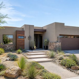 $490,300 Energy-Conscious desert-modern family ranch: 2,881-Sq.-Ft. Four-Bedroom Concept