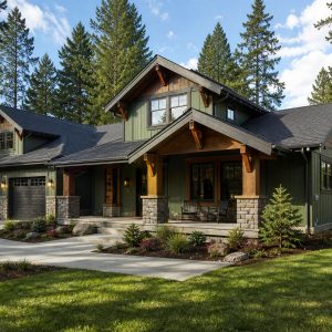 $492,800 Multigenerational Suite Pacific-region Craftsman family home: 2,893-Sq.-Ft. Four-Bedroom Concept
