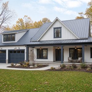 $495,300 Work-From-Home Great Lakes modern farmhouse: 2,898-Sq.-Ft. Four-Bedroom Concept